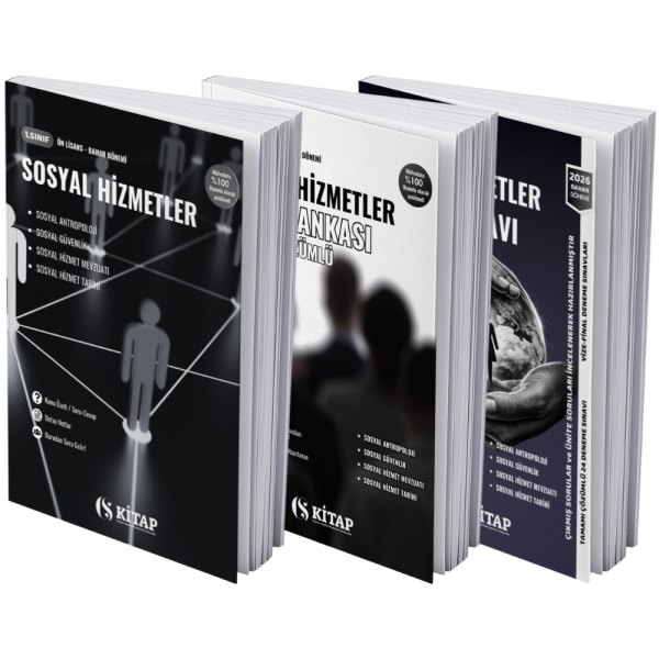 Sosyal Hizmetler 1.Sınıf Bahar ÖZEL SET