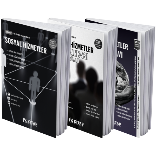 Sosyal Hizmetler 1.Sınıf Bahar ÖZEL SET