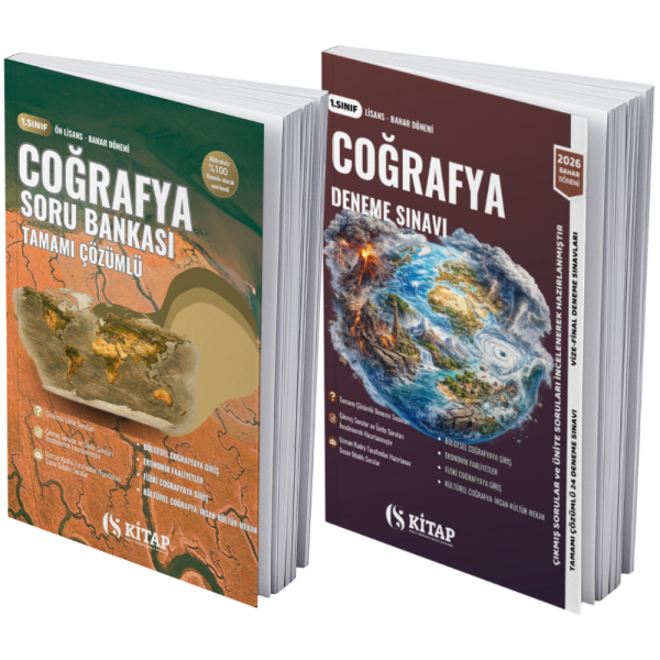 Coğrafya 1.Sınıf Bahar ÖZEL SET