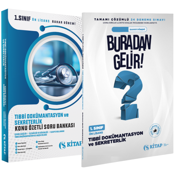 Tıbbi Dokümantasyon ve Sekreterlik 1. Sınıf Bahar ÖZEL SET