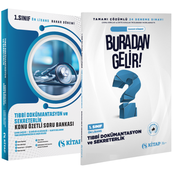 Tıbbi Dokümantasyon ve Sekreterlik 1. Sınıf Bahar ÖZEL SET
