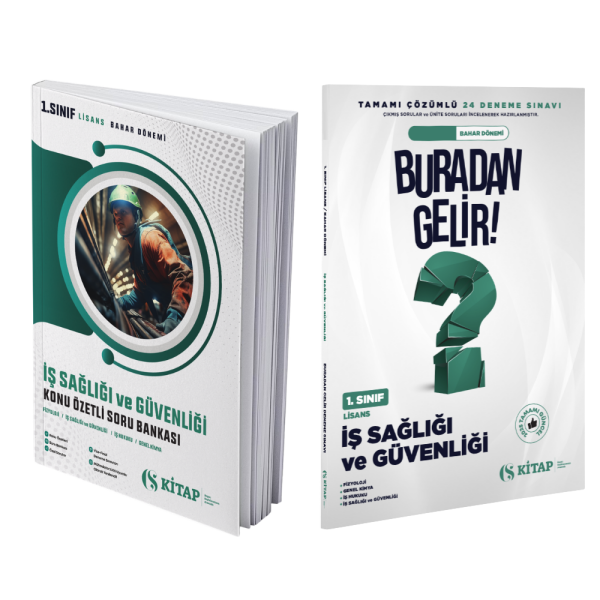 İş Sağlığı ve Güvenliği 1. Sınıf Lisans Bahar ÖZEL SET