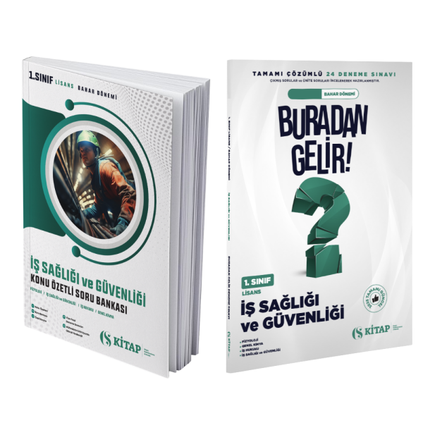 İş Sağlığı ve Güvenliği 1. Sınıf Lisans Bahar ÖZEL SET