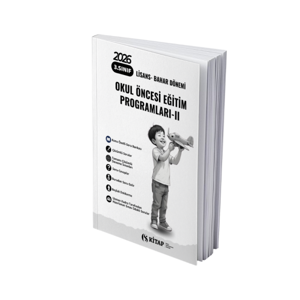 OKUL ÖNCESİ EĞİTİM PROGRAMLARI-II 2026 Bahar Güncel Çalışma Kitabı