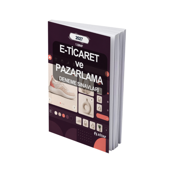 E-Ticaret ve Pazarlama 1. Sınıf Güz Deneme Kitabı